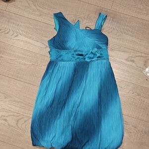 Sequin Hearts Kids Formal Dress in Teal